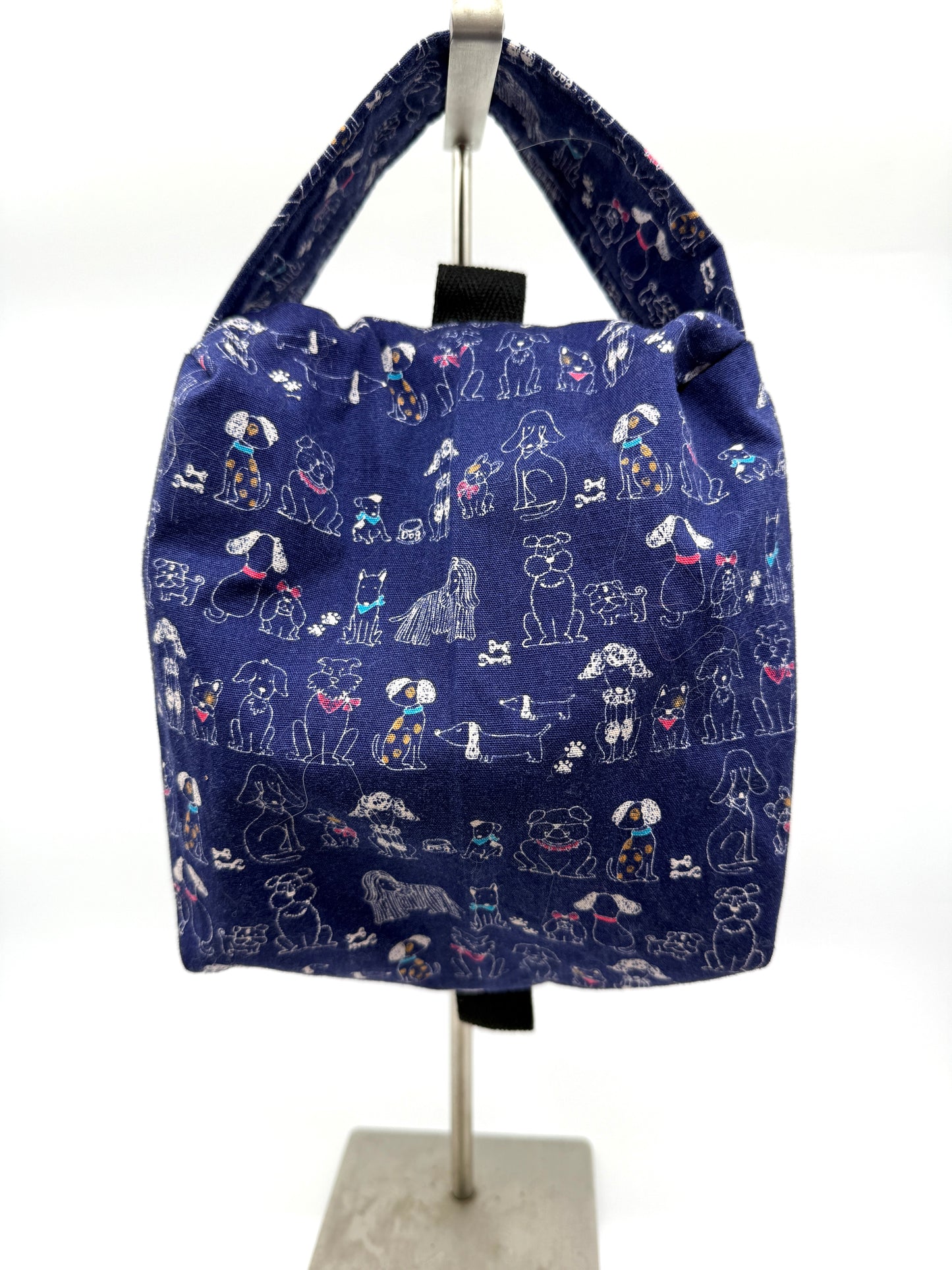 Small Box Bag | Dogs | Bags Made in Alberta, Canada, from Hand-Selected Japanese Fabrics