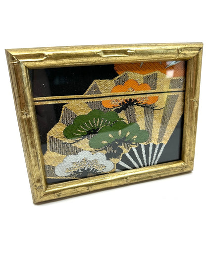 Upcycled Obi Framed Artwork