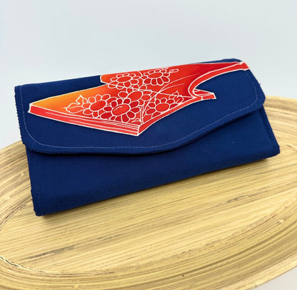 Upcycled Obi and Kimono Necessary Clutch Wallet