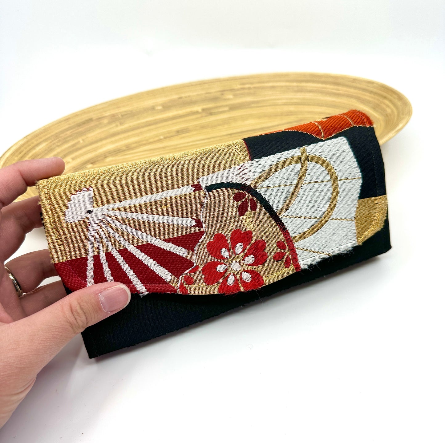 Upcycled Obi and Kimono Necessary Clutch Wallet