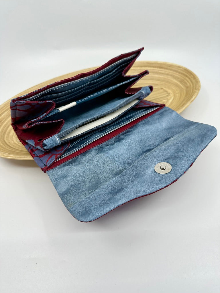 Upcycled Obi and Kimono Necessary Clutch Wallet