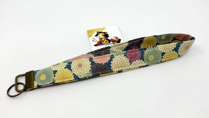 Wristlet | Keyfob | Japanese Fabric Accessory Made in Alberta, Canada