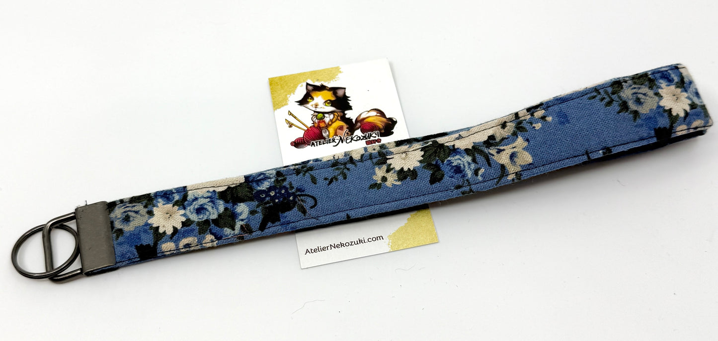 Wristlet | Keyfob | Japanese Fabric Accessory Made in Alberta, Canada