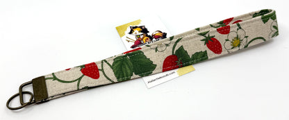 Wristlet | Keyfob | Japanese Fabric Accessory Made in Alberta, Canada