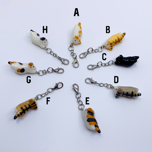 Stitch Markers | Hang On Cats!